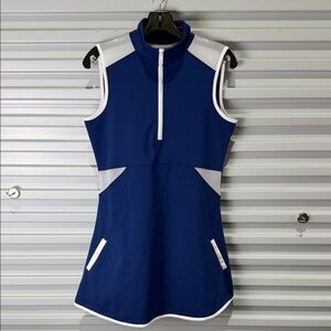 Olaya Sport Sleeveless Blue Mini Dress XL